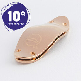 LefreQue - Klankbrug - 41mm Fine Silver (.999) / Verguld (ros&eacute;)