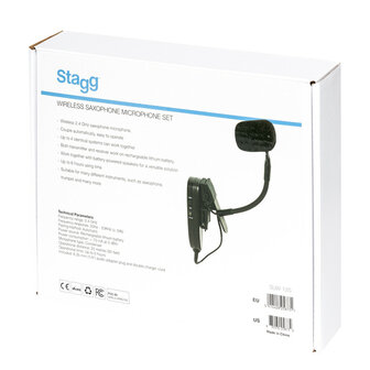 Stagg SUW 12S Wireless Saxophone Microphone Set